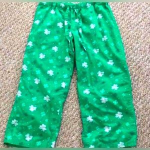 🍀 NWOT Shamrock Pajama Pants ☘️